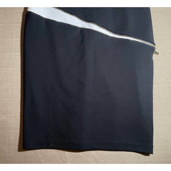 Adrienne Vittadini Women’s Size 10 Dress Sleeveless Black White Open Zipper - Picture 2 of 7